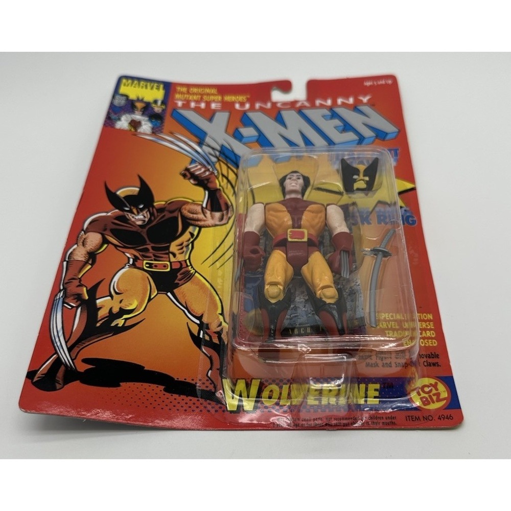 1993 TOY BIZ MARVEL X-MEN WOLVERINE 1ST EDITION SNAP-OUT CLAWS #4946 SEALED